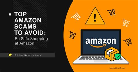 Top 10 Amazon Scams To Avoid Be Safe At Amazon Gridinsoft Blog