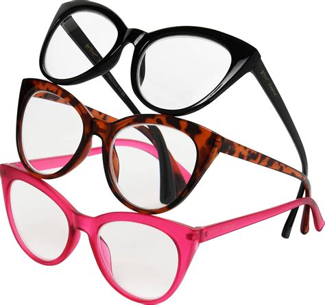 Covesato Oversized Cat Eye Reading Glasses For Women