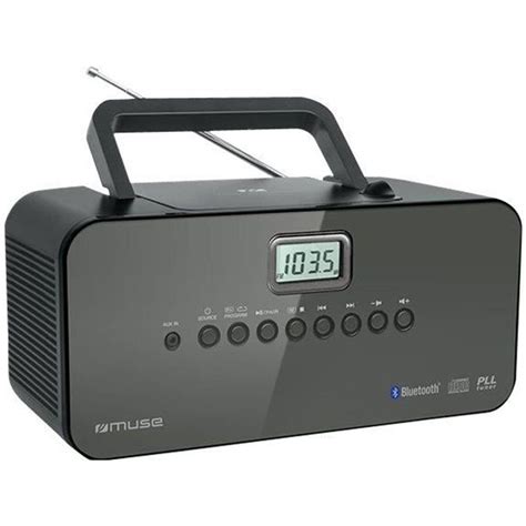 Muse M Bt Radio Cd Bluetooth Lecteur Cd Cd Tuner Pll Am Fm