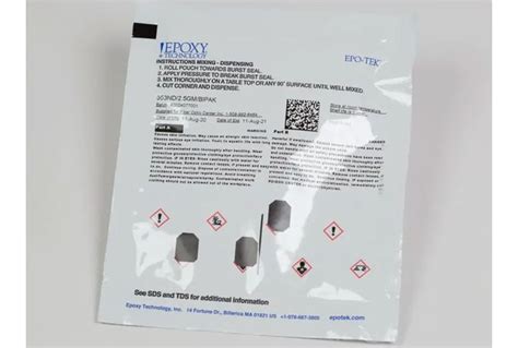 EPOTEK 353ND High Temperature Epoxy Heat Cure 2 5g