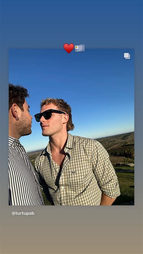 Fernando Dente Confirmó Su Romance Con Un Compañero De Trabajo La Primera Foto De La Pareja Tn