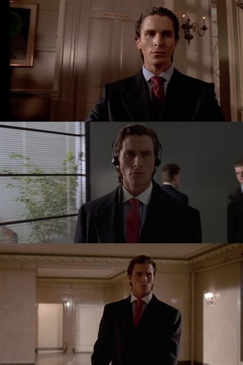 Create Meme Patrick Bateman Walking Patrick Bateman A Frame From The