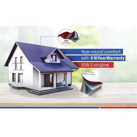 Steel JSW Everglow PPGL Profile Sheets At Best Price In Mumbai ID