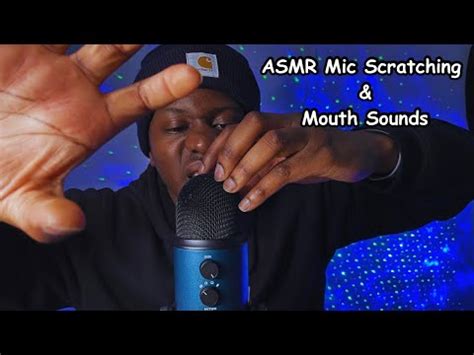 ASMR Bare Mic Scratching Intense Mouth Sounds