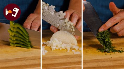 3 TÉCNICAS básicas para usar el CUCHILLO como un auténtico CHEF