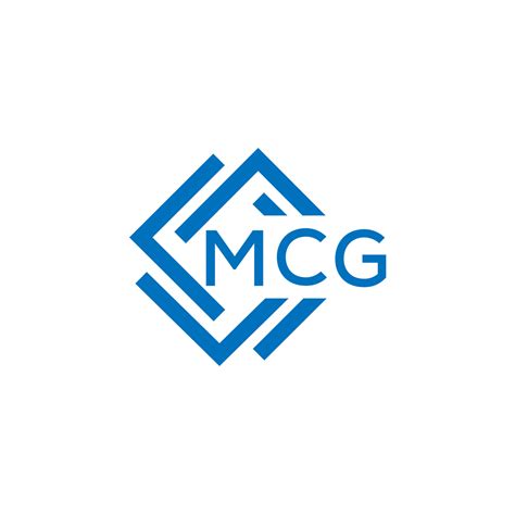 mcg letter logo design  white background mcg creative circle letter