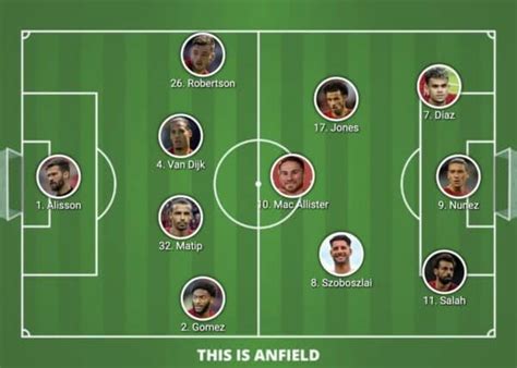 Confirmed Liverpool Lineup Vs West Ham Changes But Nunez Keeps