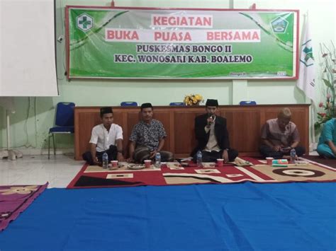 Puskesmas Bongo Ii Gelar Buka Puasa Bersama Pererat Silaturrahim Dan