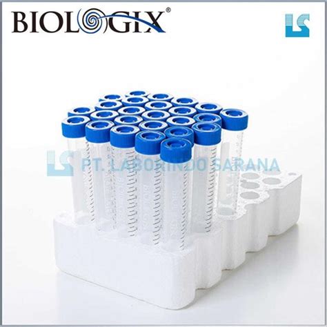 Jual Tabung Centrifuge 15ml Plug Cap Rack Pack Sterile Biologix