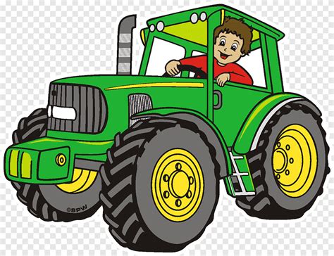 Johnny Tractor John Deere Agricultural Machinery Agriculture Tractor