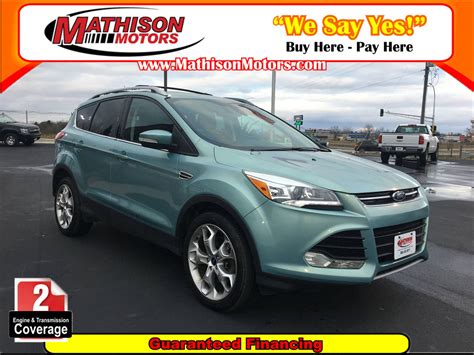 Used Ford Escape Titanium For Sale In Mathison Jp Motors