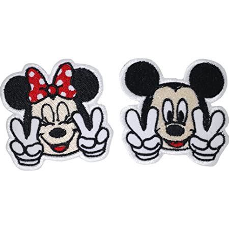 Amazon Octory 6 PCS Mini Set Cute Cartoon Mickey Iron On Patch For