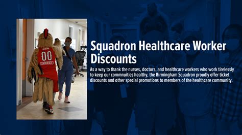 Squadron Healthcare Workers Discounts - Birmingham Squadron