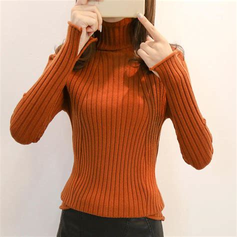 Autumn Knitted Pullovers Sweater Women Long Sleeve Loose Knitted