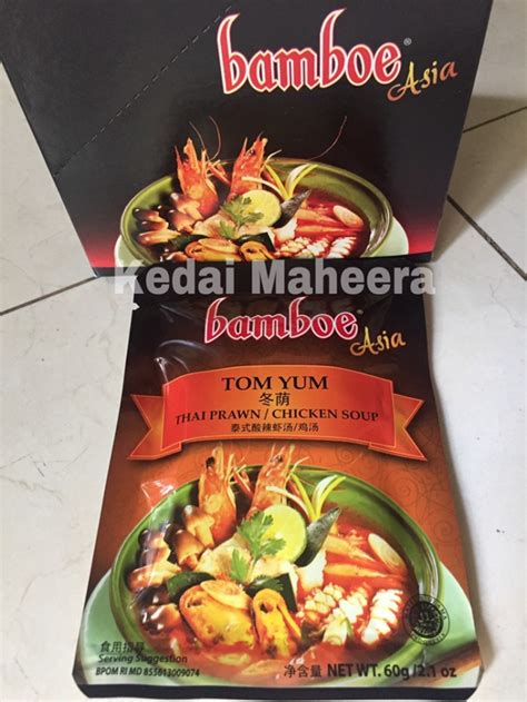 Jual Bumbu Tomyam Tomyum Tom Yum Tom Yam Halal Bamboe Kota Tangerang