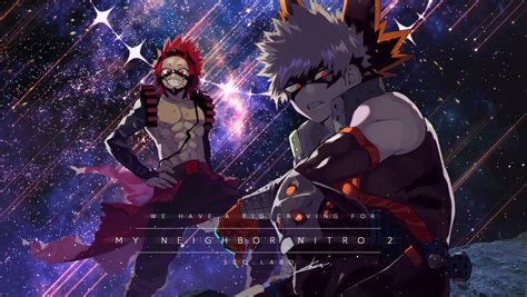 My Hero Academia Kirishima X Bakugo