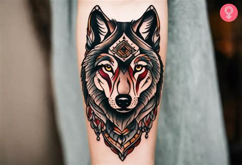Wolf Head Tattoo Images 200 Wolf Tattoo Ideas With Meanings And