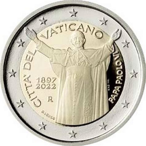 Euro Sonderm Nze Vatikan Paul Vi Unc Romacoins