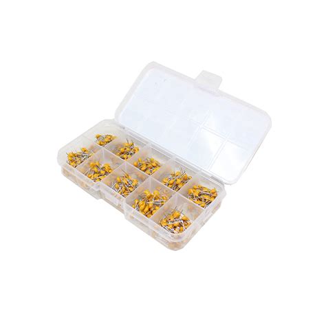 Buy Orange 500PCS 0 1uf 10uf Multilayer Ceramic Capacitor Kit Online At