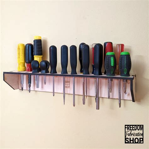 Screwdriver Organizer Tool Holder Wall Mount Tool Holder Screw