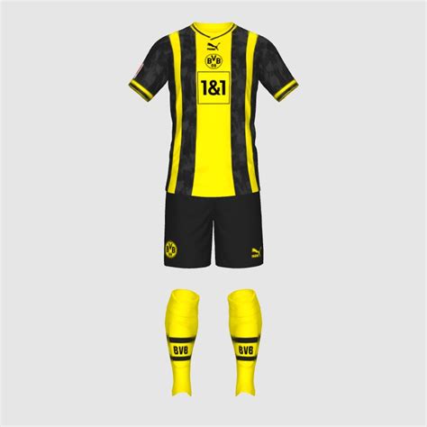 Borussia Dortmund Concept Kit FIFA 23 Kit Creator Showcase