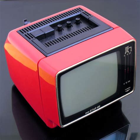 Mini Star 416 Tv Mini Tv Portable Tv Vintage Electronics