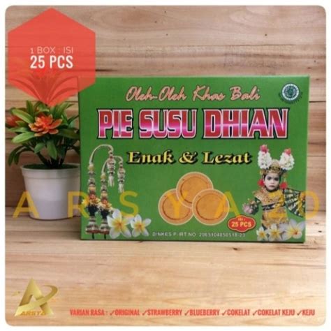 Jual Pie Susu Dhian Pie Susu Oleh Oleh Khas Bali Enak Dan Lezat