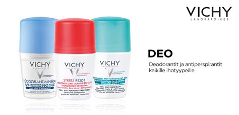 VICHY - Deodorantit ja antiperspirantit - Apteekkini.fi