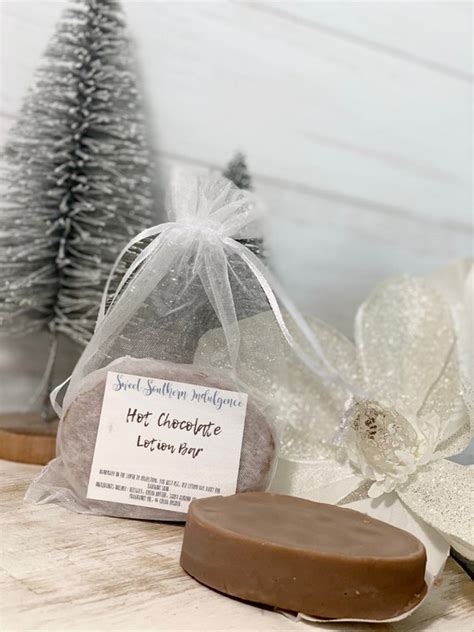 HOT CHOCOLATE LOTION Bar Lotion Bar Winter Gift For Her Etsy