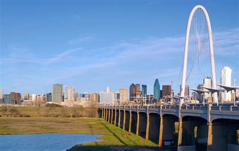 Dallas Skyline MHH Bridge Photograph by Rospotte Photography - Fine Art ...