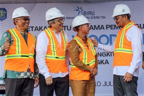 Groundbreaking Pembangunan Pabrik Wood Chip Di Bangka Belitung Antara