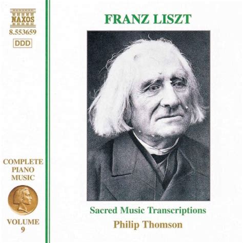 Amazon Co Jp Liszt Sacred Music Transcriptions Liszt Complete Piano