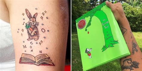 Literary Tattoo Ideas For Book Lovers Popsugar Love And Sex