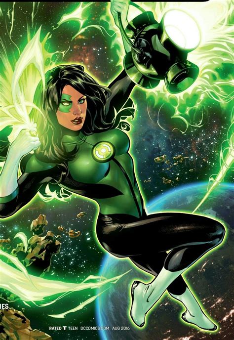 Green Lantern Rookie Jessica Cruz Green Lanterns Comic Books Art Comic Art Book Art Jessica