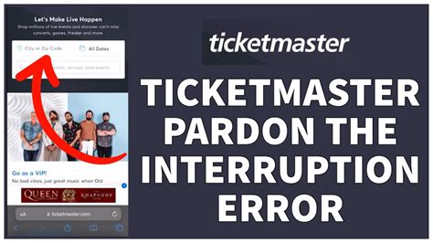 How To FIX Ticketmaster Pardon The Interruption Issue 2023 Quick