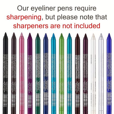 Eyeliner Pencil, Multifunctional Eyeshadow Pen, Single Color Eyeliner ...