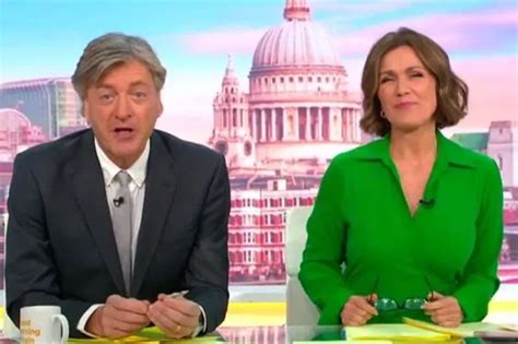 Itv Gmb S Susanna Reid And Richard Madeley Address Co Star S Absence