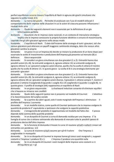 Economia E Gestione Dei Sistemi Industriali