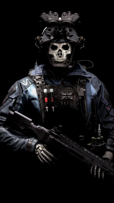 Call Of Duty Ghosts Skull Mask Wallpaper