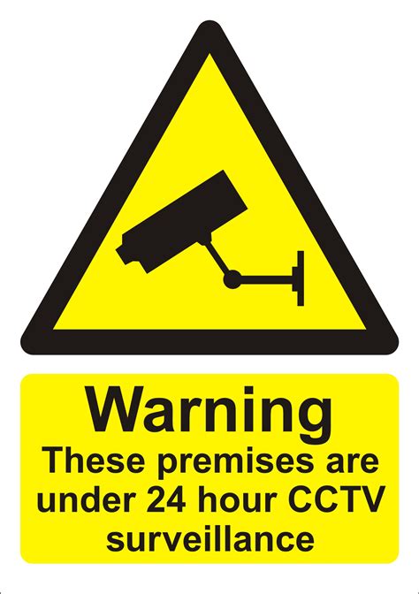 Printable Free Printable Cctv Signs