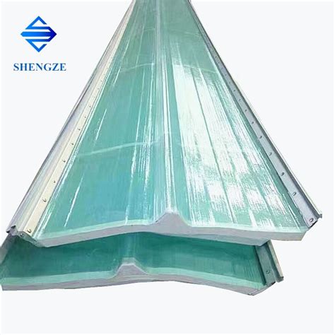 Fiberglass FRP GRP Insulation Skylight Roof Sheet Panel For Wall Roof