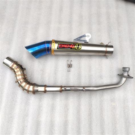 Jual Daeng Sai4 Conical Open Spec Pipe And Big Elbow For Xrm 125 Xrm