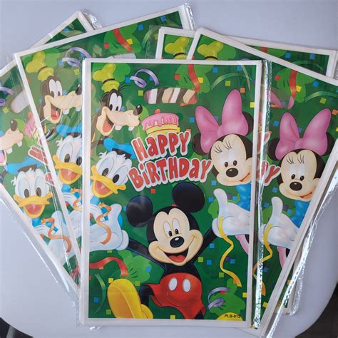 Bolsas Dulceras Unidades Para Cumplea Os Mickey Mouse Tu Fiesta A