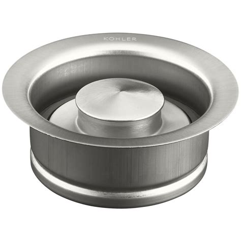 Kohler 45 In Brushed Stainless Garbage Disposal Sink Flange At