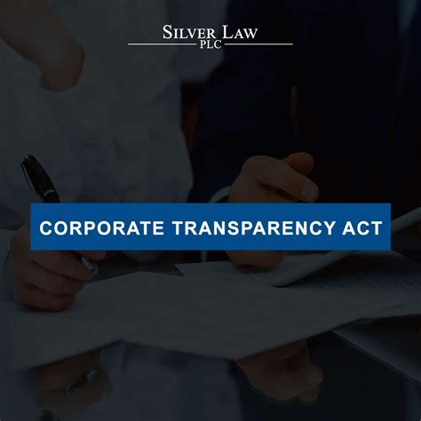 Tax Lawyers For Corporate Transparency Act Compliance (CTA)