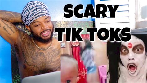 Top 10 Scary Tiktok Videos Reaction Youtube