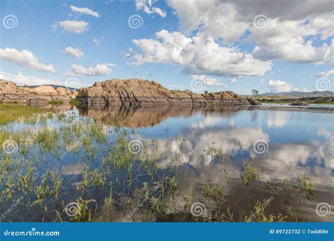 Willow Lake Prescott Arizona Stock Photo Image Of Outdoors Scenic
