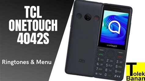 Tcl Onetouch S Unboxing Menu Ringtones Dzwonki Classic