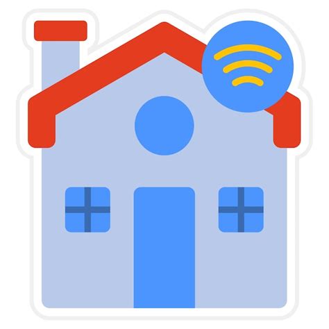 Premium Vector Smart House Icon