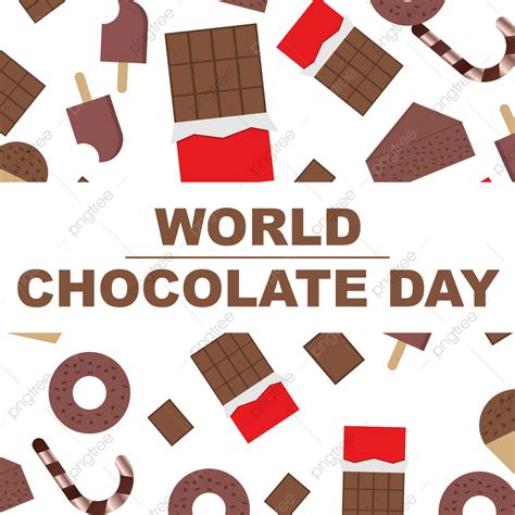 World Chocolate Day Vector Design Images World Chocolate Day Design